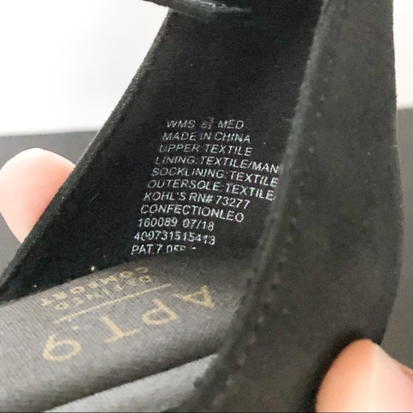 NWT Apt 9 Animal print ankle strap heels - Picture 5 of 5